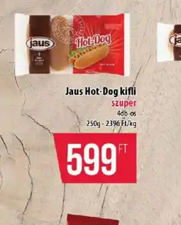 Coop Jaus Hot-Dog kifli ajánlat