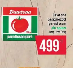 Coop Dawtona passzírozott paradicsom ajánlat