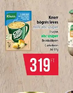 Coop Knorr bögrés leves ajánlat