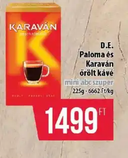 Coop Kawa mielona D.E. Paloma i Karaván ajánlat