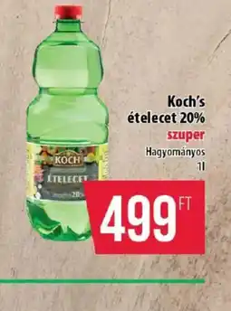 Coop Koch's ételecet 20% ajánlat