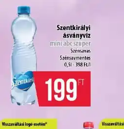 Coop Szentkirályi ásványvíz ajánlat