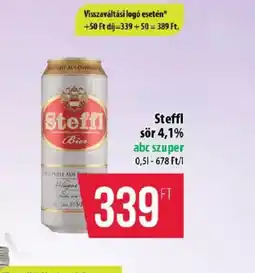 Coop Steffl sör ajánlat