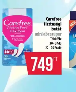 Coop Carefree tisztasági betét ajánlat
