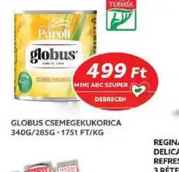 Coop GLOBUS CSEMEGEKUKORICA ajánlat