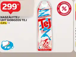 Auchan NASZÁLYTEJ UHT DOBOZOS TEJ ajánlat