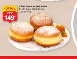 Auchan SÁRGABARACKOS FÁNK ajánlat