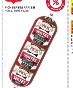 Auchan PICK SERTÉS PÁRIZSI ajánlat