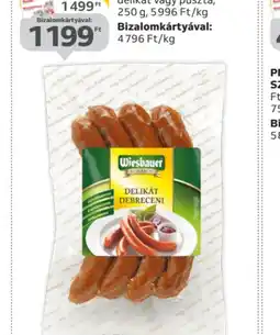 Auchan WIESBAUER DEBRECENI ajánlat