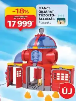 Auchan MANCS ŐRJÁRAT TŰZOLTÓÁLLOMÁS ajánlat