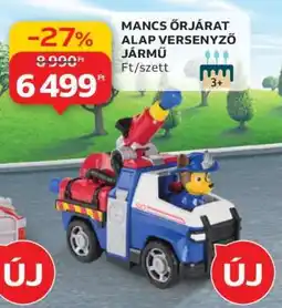Auchan MANCS ŐRJÁRAT ALAP VERSENYZŐ JÁRMŰ ajánlat