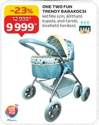 ONE TWO FUN TRENDY BABAKOCSI