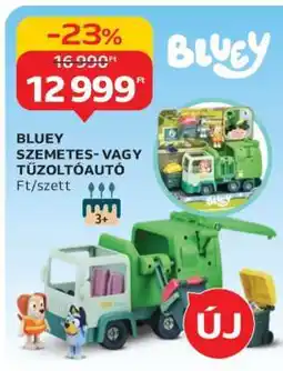 Auchan BLUEY SZEMETES- VAGY TŰZOLTÓAUTÓ ajánlat
