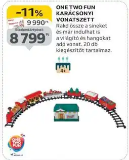 Auchan ONE TWO FUN KARÁCSONYI VONATSZETT ajánlat