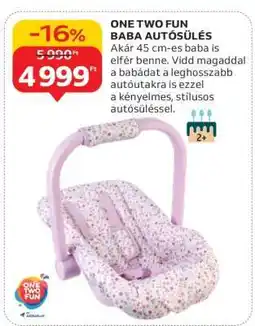 Auchan ONE TWO FUN BABA AUTÓSÜLÉS ajánlat