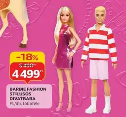 Auchan Barbie Fashion Stílusos Divatbaba ajánlat