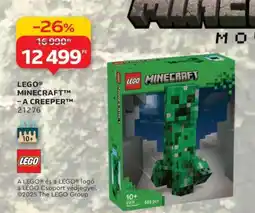 Auchan LEGO MINECRAFT – A CREEPER 21276 ajánlat