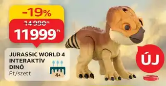 JURASSIC WORLD 4 INTERAKTÍV DINÓ