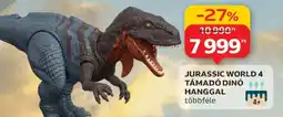 Auchan JURASSIC WORLD 4 TÁMADÓ DINÓ HANGGAL ajánlat