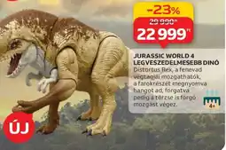 Auchan JURASSIC WORLD 4 LEGVESZEDELMESebb DINÓ ajánlat