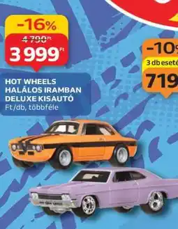 Auchan HOT WHEELS HALÁLOS IRAMBAN DELUXE KISAUTÓ ajánlat