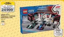 Auchan LEGO CITY – FORMULA 1 GARÁZS MERCEDES-AMG ajánlat