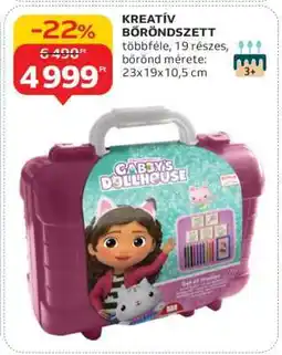 Auchan KREATÍV BŐRÖNDSZETT ajánlat