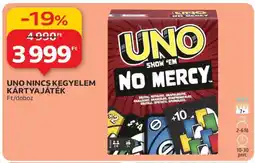 Auchan UNO Nincs Kegyelem Kártyajáték ajánlat