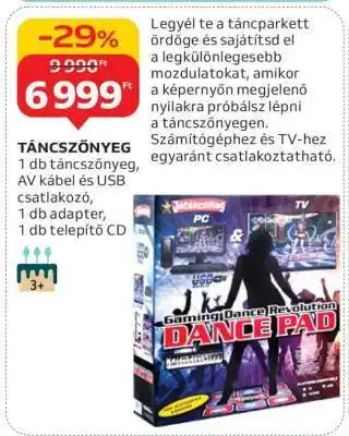 Auchan Táncszőnyeg ajánlat