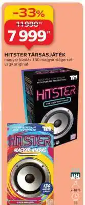 Auchan Hitster társasjáték ajánlat