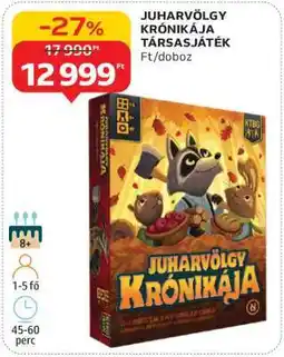 Auchan Juharvölgy Krónikája Társasjáték ajánlat