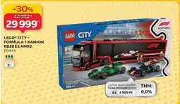 Auchan LEGO CITY – FORMULA 1 KAMION RB20 ÉS AMR2 60445 ajánlat