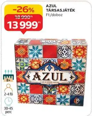 Auchan AZUL TÁRSASJÁTÉK ajánlat
