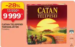 Auchan CATAN TELEPESEI TÁRSASJÁTÉK ajánlat