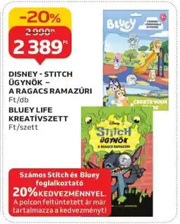 Auchan DISNEY - STITCH ÜGYNÖK – A RAGACS RAMAZÚRI ajánlat
