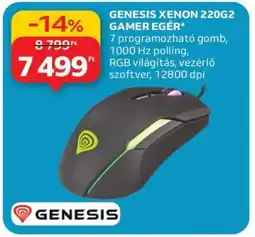 Auchan GENESIS XENON 220G2 GAMER EGÉR ajánlat