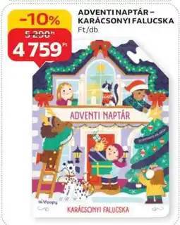 Auchan ADVENTI NAPTÁR – KARÁCSONYI FALUCSKA ajánlat
