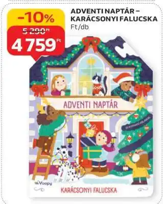 ADVENTI NAPTÁR – KARÁCSONYI FALUCSKA