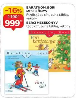 Auchan BARÁTNŐM, BORI MESEKÖNYV ajánlat