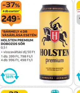 Auchan HOLSTEN PREMIUM ajánlat