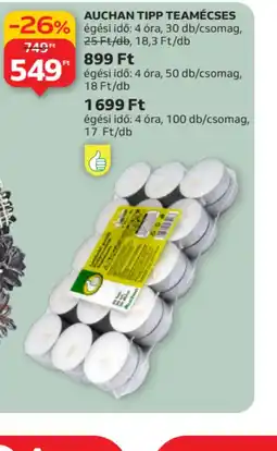 Auchan AUCHAN TIPP TEAMÉCSES ajánlat