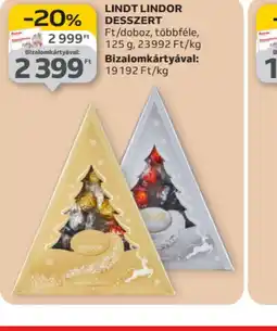 Auchan LINDT LINDOR DESSZERT ajánlat