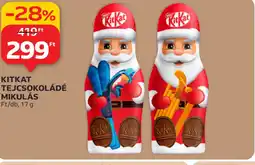 Auchan KITKAT TEJCSOKOLÁDÉ MIKULÁS ajánlat