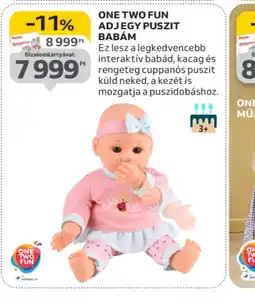Auchan ONE TWO FUN ADJ EGY PUSZIT BABÁM ajánlat