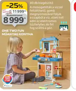 Auchan ONE TWO FUN MŰANYAG KONYHA ajánlat