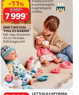 Auchan ONE TWO FUN PISILŐS BABÁM ajánlat