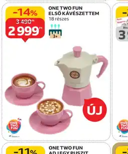 Auchan ONE TWO FUN ELSŐ KÁVÉSZETTEM ajánlat