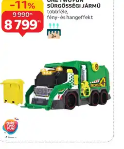 Auchan ONE TWO FUN SÜRGŐSSÉGI JÁRMŰ ajánlat