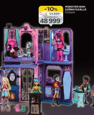 MONSTER HIGH SZÖRNYZSÁLLÓ