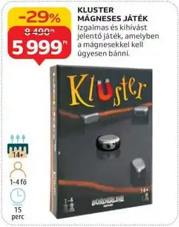 Auchan KLUSTER MÁGNESES JÁTÉK ajánlat